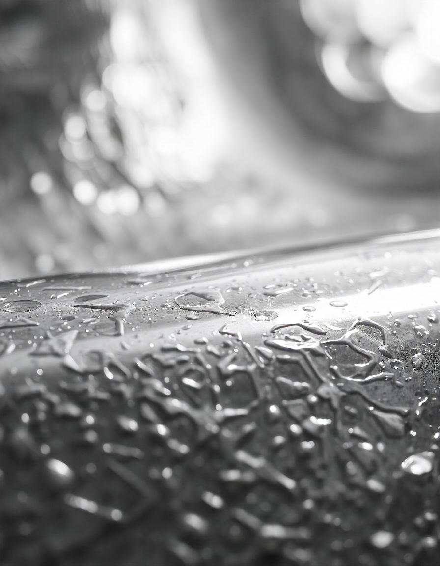 Shrink film close up